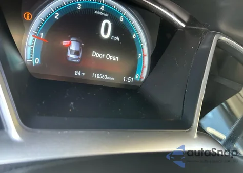 2018 Honda Civic Ex из США, поврежденный, VIN 2HGFC2F75JH593368